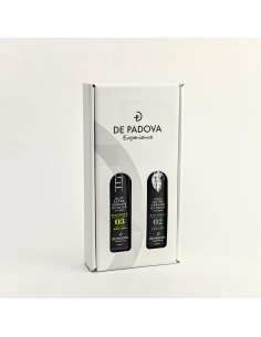 Confezione 2 Bottiglie Olio Evo Biologico da 250 ml. DE PADOVA - 1