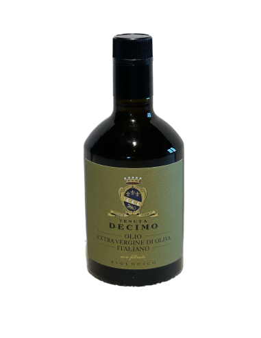 Olio EVO - Olio Extravergine di oliva biologico IGP TENUTA DECIMO (Bottiglia) 500 ml. - 1