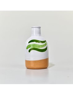 Oliera Artigianale Salentina in Terracotta mod. Onda Verde - 1