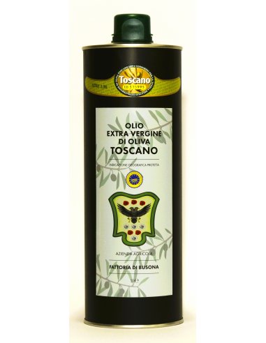 OLIO EVO - Olio Extravergine di Oliva IGP Toscano "Fattoria di BUSONA" 500 ml. 2023-24 - 1