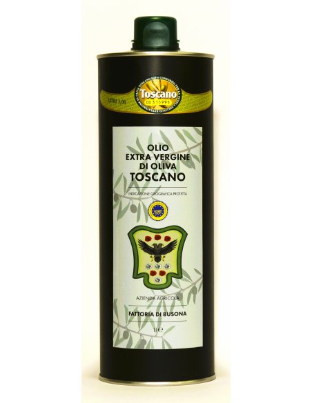 OLIO EVO - Olio Extravergine di Oliva IGP Toscano "Fattoria di BUSONA" 500 ml. 2023-24 - 1