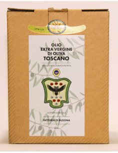 OLIO EVO - Olio Extravergine di Oliva IGP Toscano "Fattoria di BUSONA" 1 lt. 2023-24 - 1