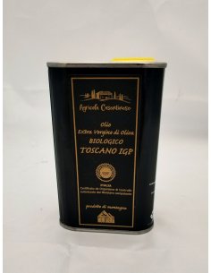 EVOO - Tuscan BIO-PGI multivarietal extra virgin olive oil "FRAGHELLO" - 1