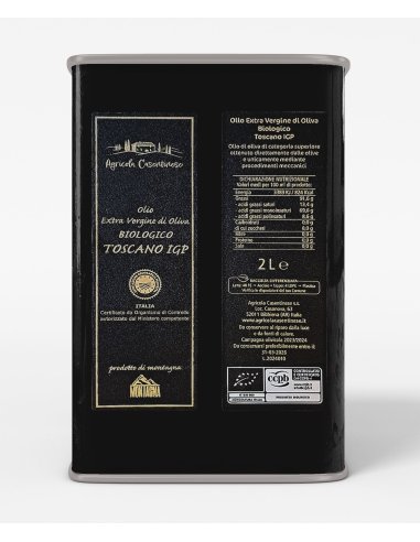 EVOO - Tuscan BIO-PGI multivarietal extra virgin olive oil - 1