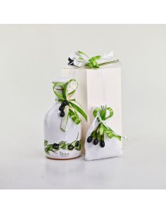 Favor with Salento Artisan Oil Cruet Mod. Olive - 1