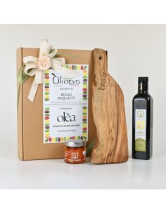 Regalistica aziendale enogastronomica - Cofanetto regalo "Essenza di Puglia" - G - 1