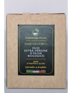 Olio EVO - Olio extravergine d'oliva Biologico "PASSO DI CORVO" - 1