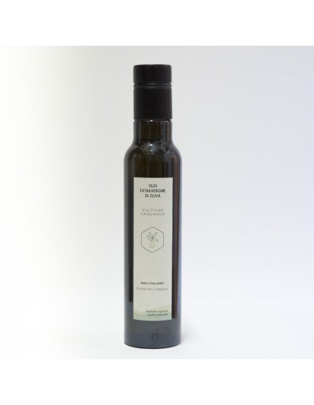 OLIO EVO - Olio Extravergine d'oliva monovarietale "TAGGIASCA" 250 ml. AR - 1