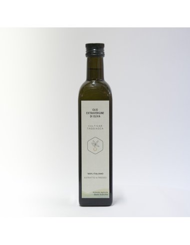 OLIO EVO - Olio Extravergine d'oliva monovarietale "TAGGIASCA" 500 ml. - 1