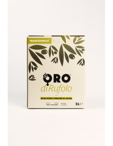 EVO Oil - Extra virgin olive oil from Puglia "TRADIZIONALE" Oro di Rufolo - 1