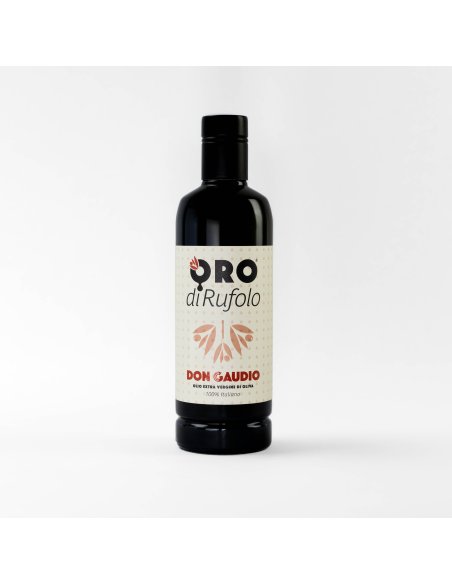 Olio EVO Puglia - Olio extravergine d’oliva "Don Gaudio"  Coratina Denocciolato Oro di Rufolo Puglia - 1