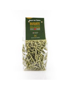 Busiate agli Spinaci, pasta di semola di grano duro gr. 500 - 1