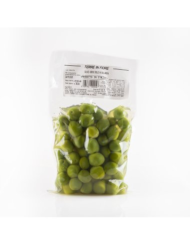 Olive verdi Castelvetrano intere, in salamoia – Busta gr. 300 - 1