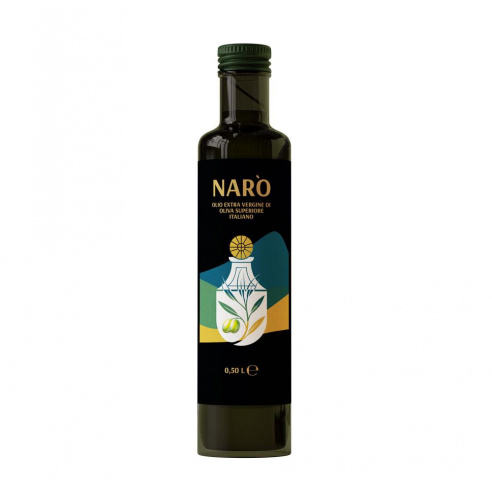 Olio EVO - NARO' Olio Extravergine d'oliva "Superiore" 500 ml. - 1